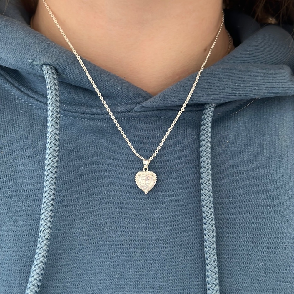 Silver Heart Necklace